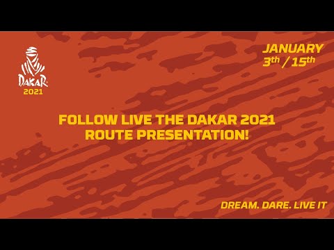 #Dakar2021 - Follow live the Dakar 2021 route presentation!