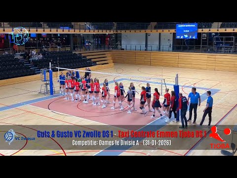 Volleybal Dames 1e Divisie A: Guts & Gusto VC Zwolle D1 - Taxi Centrale Emmen Tjoba D1 [31-01-2026]