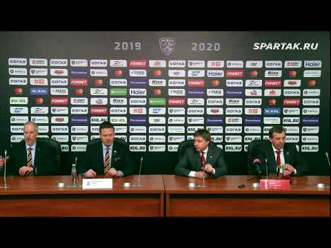 Пресс-конференция «Спартак» - «Йокерит»