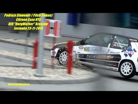 Podraza Sławomir / Pilch Tomasz Citroen - Saxo VTS KJS - "BorgWarner" Rzeszów Jasionka 23-11-2014