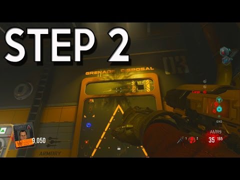 "Exo Zombies Carrier" Easter Egg Tutorial STEP 2 Grenade Wall (Advanced Warfare)