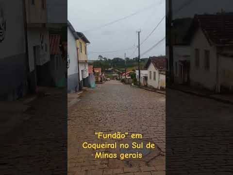 "Fundão" em Coqueiral no Sul de Minas Gerais