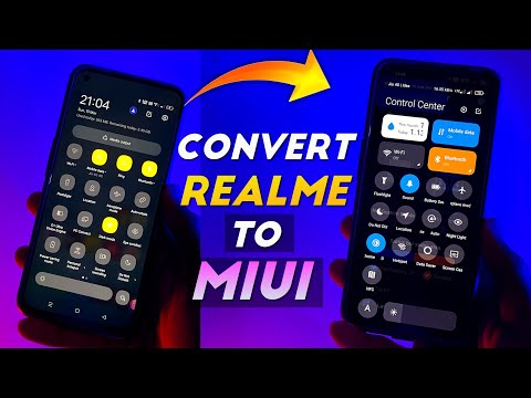 Install MIUI control center in Realme/Oppo devices