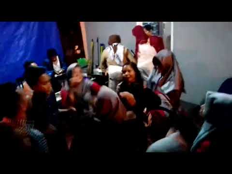 perpisahan anak asrama waktu wisata edukasi medan