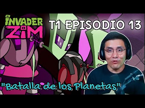 JugandorCriticon Reacciona a Invasor Zim Temporada 1 Episodios 13 (Batalla de los Planetas)
