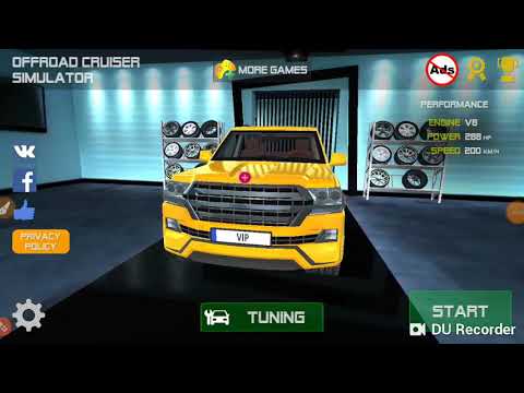 Offroad cruiser simulator