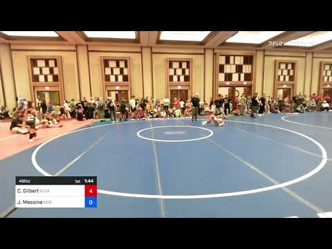 49 Lbs Rr Rnd 3 - Cameron Gilbert, NOVA Wrestling Club Vs Johnny Messina, New Jersey Afa6