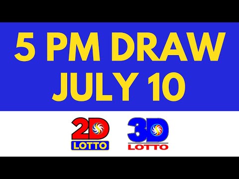 5pm Lotto Result Today July 10 2023 [Swertres Ez2]