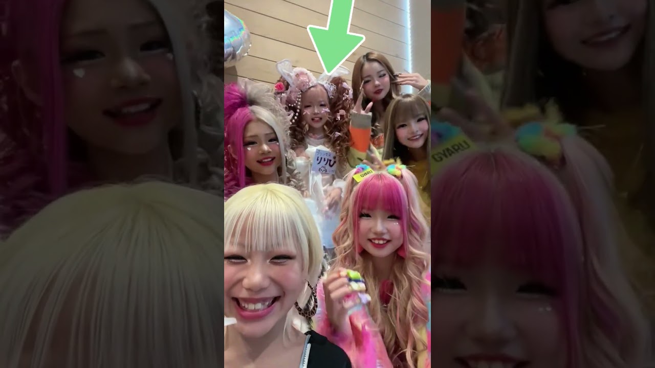 Japan’s Gyaru Girls Were FEARED by Society #shorts #japan #japaneseculture #gyaru