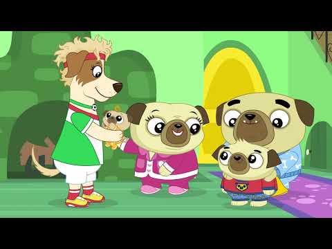 Puggy House Guest | Chip and Potato | Cartoons for Kids | WildBrain Zoo
