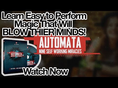Automata Self Working Magic by Gary Jones and Chris Congreave