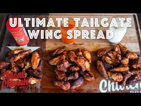 The Ultimate Tailgating Chicken Wing Spread