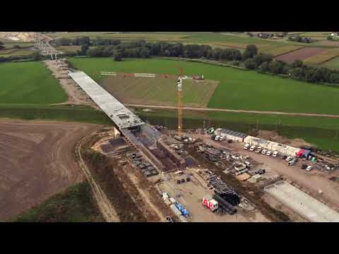 Construction of a bridge over the Odra River. How one of the province's largest investments is be...