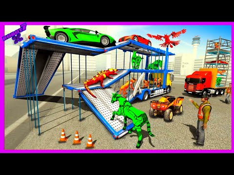 Multi Robot Transform Truck Transporter Android gameplay
