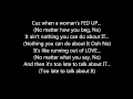 R.KELLY - WHEN A WOMAN'S FED UP **(LYRICS ...