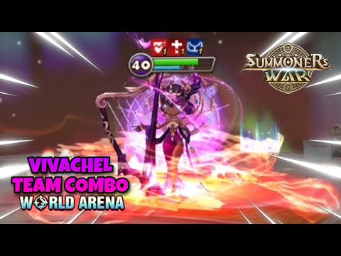 Vivachel Team Combo in World Arena Ep. 2 - Summoners War