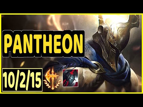 PANTHEON VS LEONA - 10/2/15 KDA SUPPORT GAMEPLAY GRANDMASTER I
