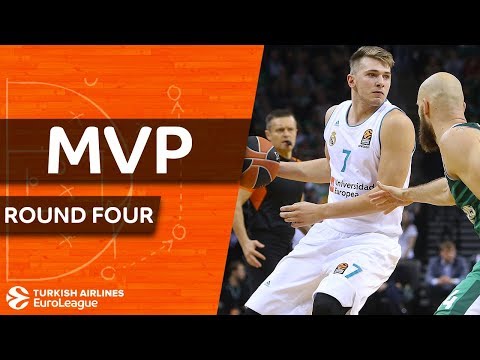 Turkish Airlines EuroLeague Regular Season Round 4 MVP: Luka Doncic, Real Madrid