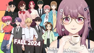【Tier List】Ranking Fall 2024 Anime &amp; Checking Out Winter Lineup! 秋アニメランキング【EN/日本語/中文】【新人Vtuber】