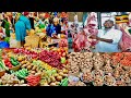 Rural African Market Day in Uganda/ Kalerwe Market Africa 4k