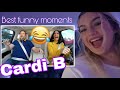 CARDI B - Best Funny  Moments (REACTION !!!!)