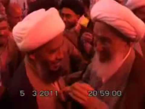 ⁣عودة المرجع الديني الشيخ الفياض من رحلة العلاج