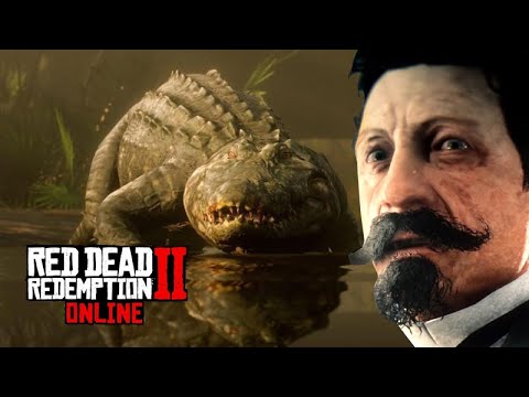 CAÇADA AO HOMEM-JACARÉ -  Red Dead ONLINE