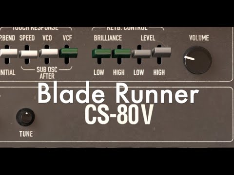 Blade Runner CS-80V Patch