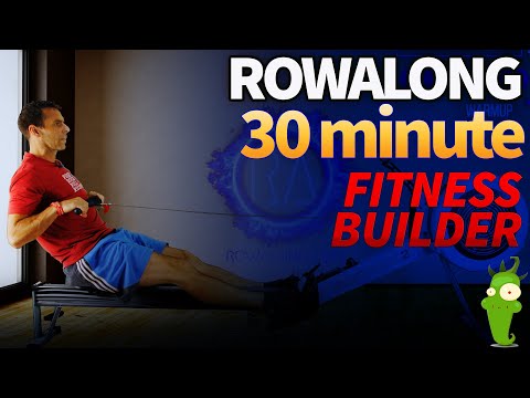 30 minute Indoor Rowing Workout - Fitness Building Row - 10KW1S2