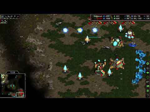 Starcraft Remastered Broodwar 1v1 on Fighting Spirit TVP