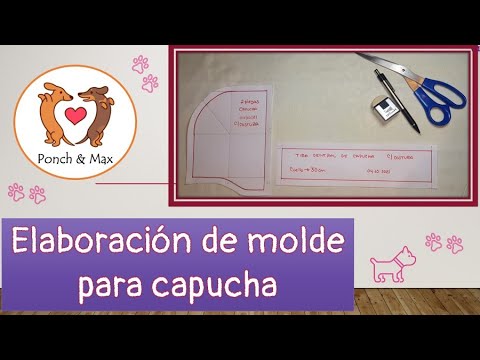 DIY 🐶 Video 11: Molde base capucha (1er curso: Moldes básicos en papel y tela)