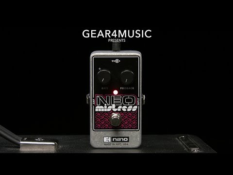 Демонстрация звучания педали эффектов  Electro-Harmonix Neo Mistress