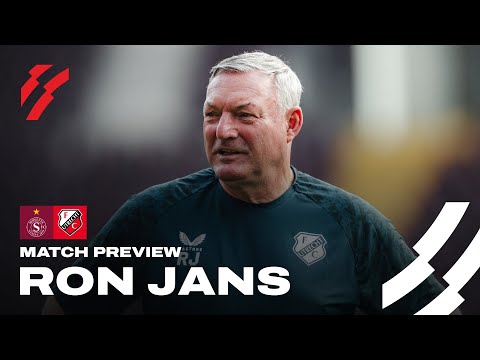 ‘Als TEAM de wedstrijd gaan benaderen’ 💪 | RON JANS