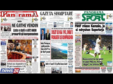 7 mars, 2019  "Shtypi i dites" në News24 - "Koha për t'u zgjuar" nga Bashkim Hoxha