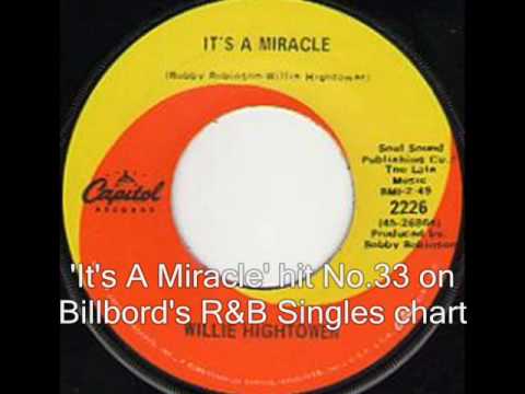Willie Hightower 'It's A Miracle'.