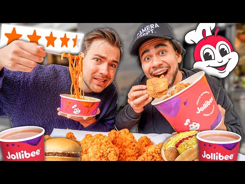 Ich teste das LIEBLINGS FASTFOOD von meinem Kameramann ???????? (besser als ...)