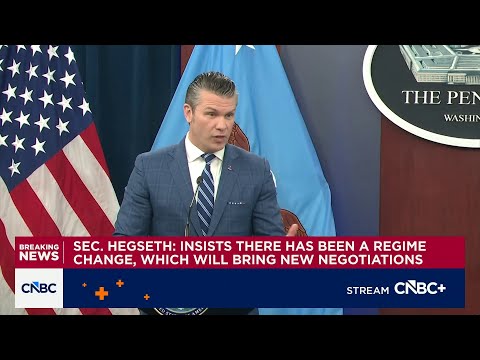 Sec. Hegseth: 'Achieved every single objective,' says Iran suffered a 'defeat'
