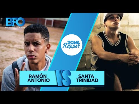 RAMÓN ANTONIO  VS SANTA TRINIDAD  - PRIMERA RONDA - BFO -  BATALLA DE FREES ONLINE -  ZONA DE RAPPER