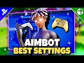 Best* AIMBOT Console Settings + Binds 🎮 (PS5 Claw NO Paddles 120fps) Fortnite
