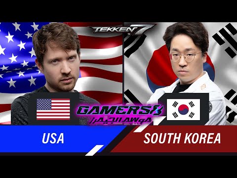 KOREA vs USA - Top 8 | Gamers8 TEKKEN 7 Nations Cup 2023