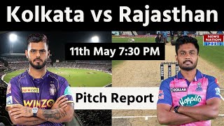 Eden Garden Stadium Pitch Report: KKR vs RR Today IPL Match Pitch Report | Kolkata Pitch Today