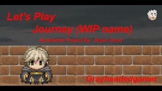 preview picture of video 'Let's Play Journey an old school RPG (Kickstarter Demo)'