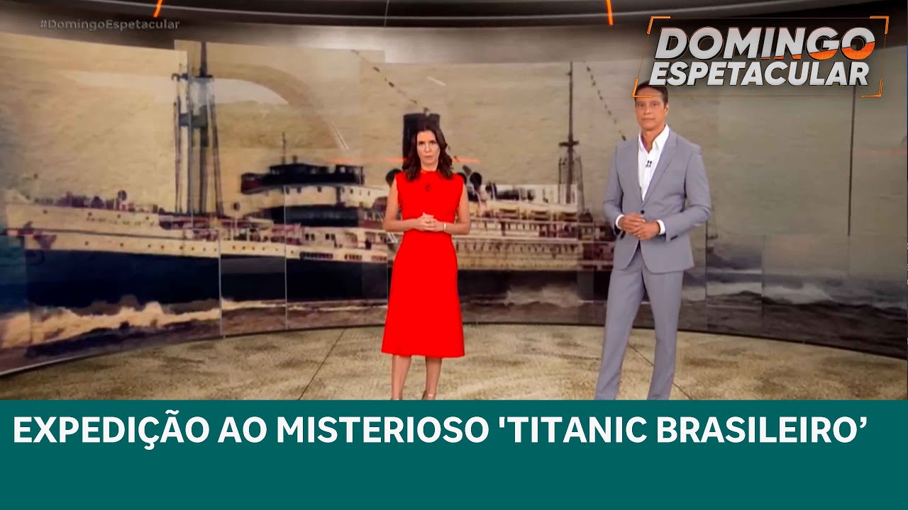 'Titanic brasileiro’ que naufragou há mais de cem anos deixa mistérios | DOMINGO ESPETACULAR