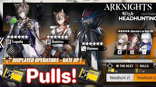 CRAZY LUCK Pulling NEW Arknights Orienteering Banner!