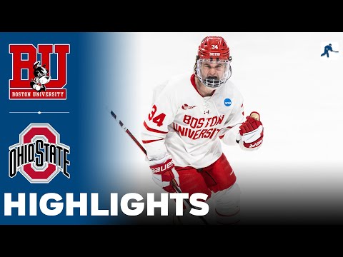 Boston University vs Ohio State | NCAA College Hockey | Highlights - March 27, 2025