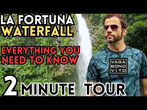 La Fortuna Waterfall Tour - Everything you need to know - Arenal Volcano - Costa Rica - Travel Tips