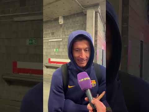 LEWANDOWSKI PO SAMOBÓJU W MECZU SLAVIA - BARCELONA #SHORTS