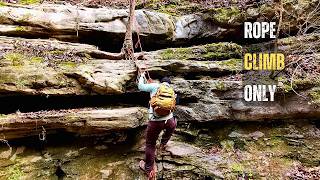 Hiking Indian Creek: The Most Dangerous Trail in Arkansas? (Eye of the Needle)