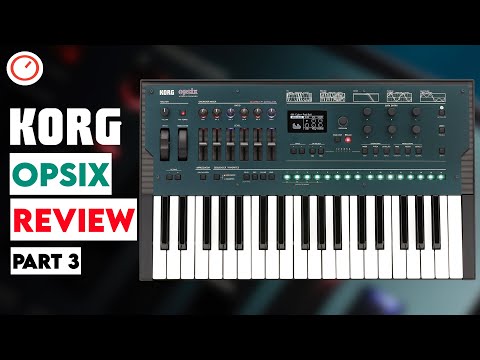 KORG OPSIX Review Part 3: Arp, Sequencer, Randomizer &  Pros/Cons