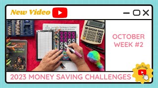 Budgeting Money Savings Challenges - October Week #2 - TracEy Monster Savings on Etsy & Payhip